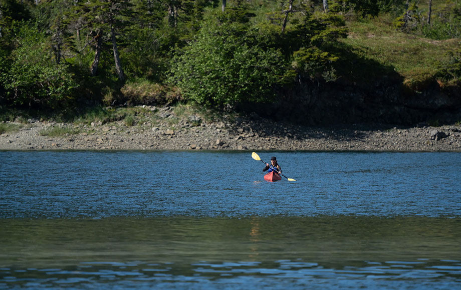 Kayaking in Prince William Sound